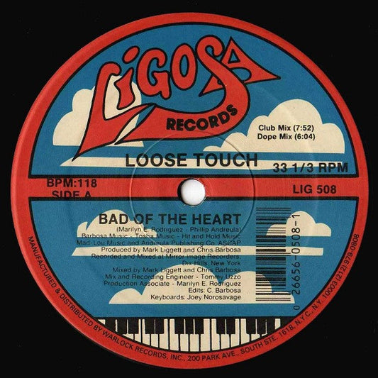 Loose Touch : Bad Of The Heart (12")