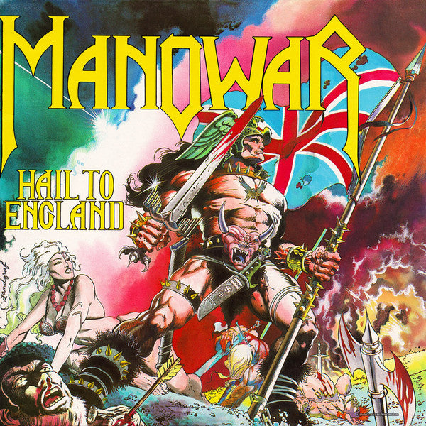 Manowar : Hail To England (CD, Album, RE, RM)