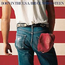 Bruce Springsteen : Born In The U.S.A. (LP, Album, Pit)