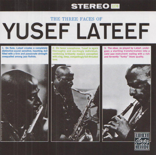 Yusef Lateef : The Three Faces Of Yusef Lateef (CD, Album, RE, RM)