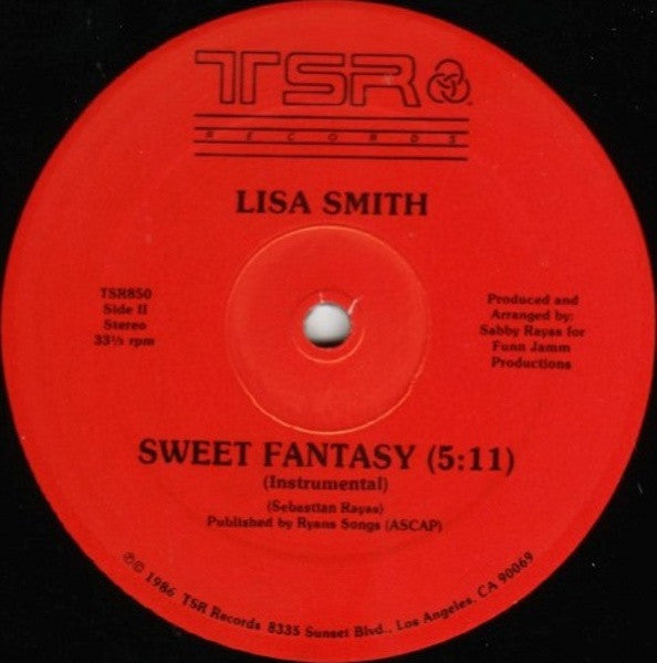 Lisa Smith (2) : Sweet Fantasy (12")