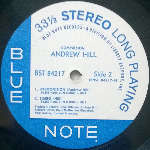 Andrew Hill : Compulsion (LP, Album, RE)