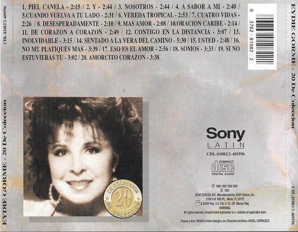 Eydie Gormé : 20 De Coleccion (CD, Comp)
