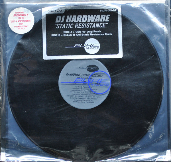 DJ Hardware : Static Resistance (Disc 2) (12")