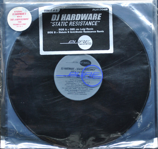 DJ Hardware : Static Resistance (Disc 2) (12")