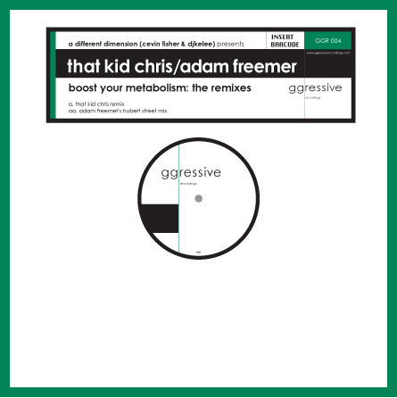A Different Dimension : Boost Your Metabolism (The Remixes) (12")