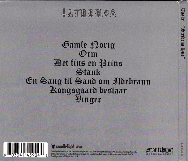 Taake : Stridens Hus (CD, Album, Dig)