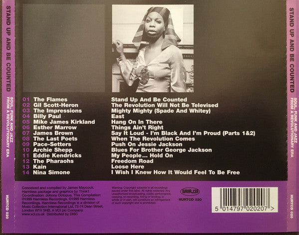 Various : Stand Up And Be Counted (Soul, Funk And Jazz From A Revolutionary Era) (CD, Comp)