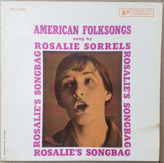 Rosalie Sorrels : Rosalie's Songbag (LP, Album, Mono)