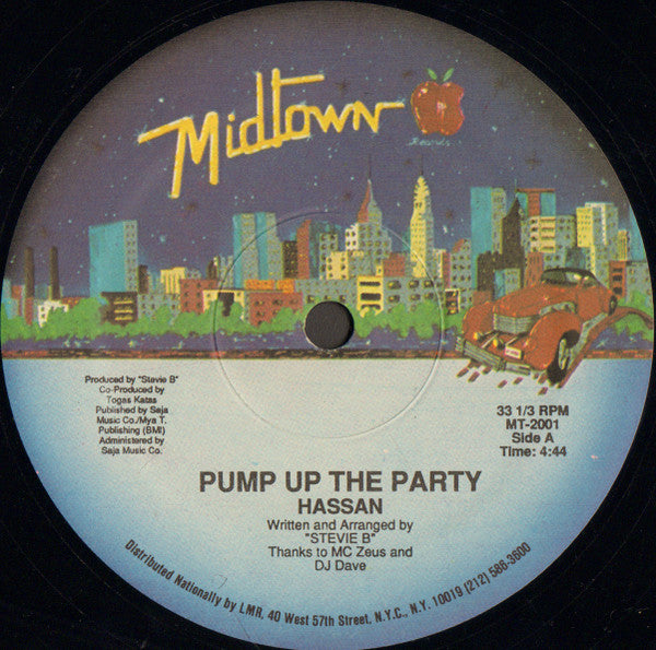 Hassan : Pump Up The Party (12")