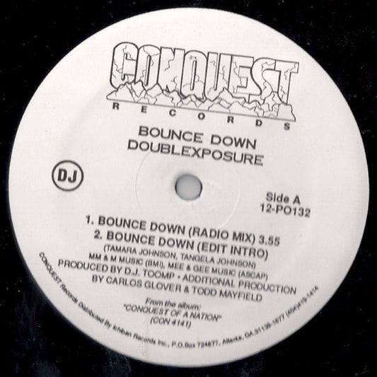 Doublexposure : Bounce Down (12",33 ⅓ RPM,Promo)