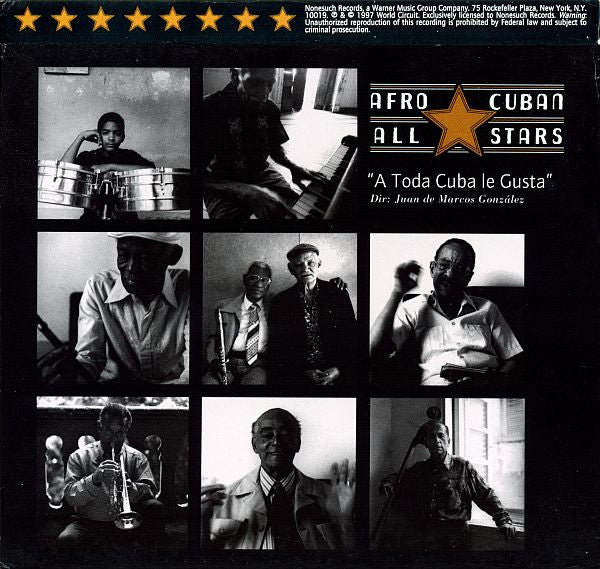 Afro-Cuban All Stars : A Toda Cuba Le Gusta (CD, Album, Oly)