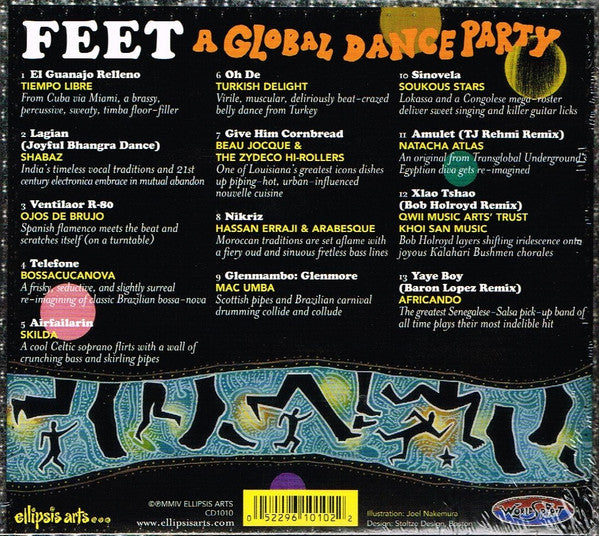 Various : Feet: A Global Dance Party (CD, Comp)