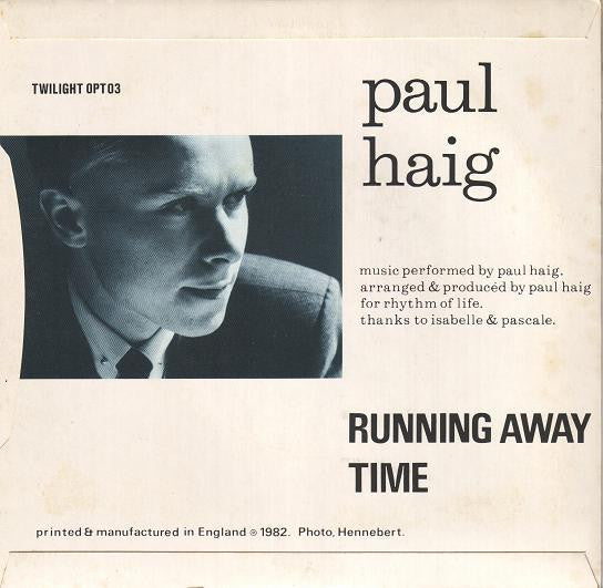 Paul Haig : Running Away (7", Single)