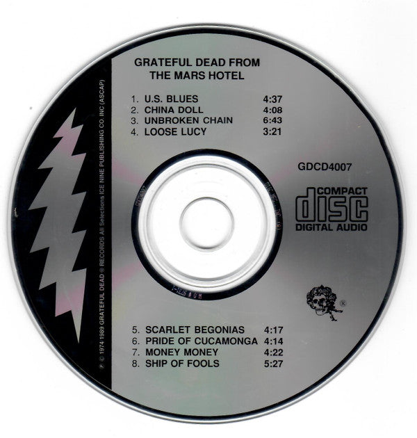 Grateful Dead* : From The Mars Hotel (CD, Album, RE)