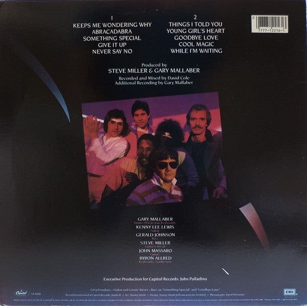 The Steve Miller Band* : Abracadabra (LP, Album, Win)