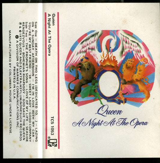 Queen : A Night At The Opera (Cass, Album, Club)