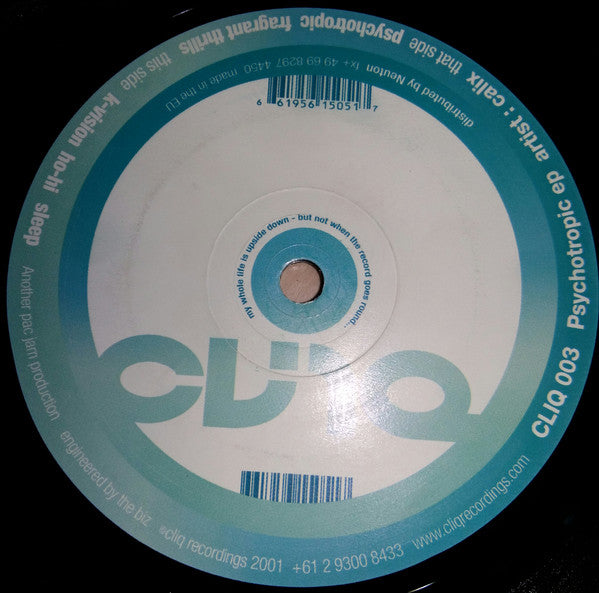 Calix : Psychotropic EP (12", EP)