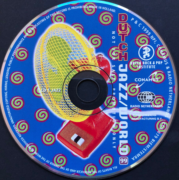 Various : Dutch Jazz/World 99 (2xCD, Comp, Promo, Dig)