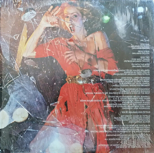 Peter Jacques Band : Fire Night Dance (LP, Album, Ter)