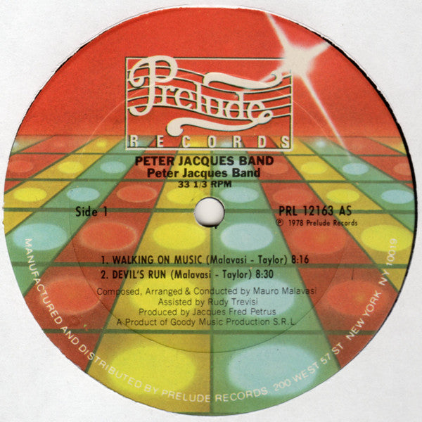 Peter Jacques Band : Fire Night Dance (LP, Album, Ter)