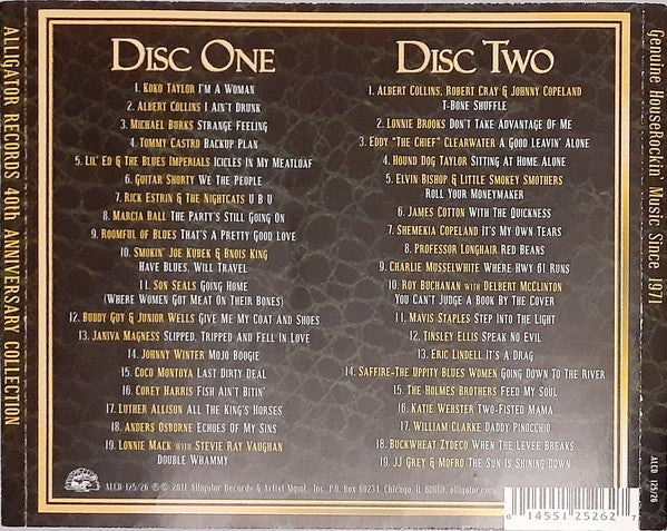 Various : Alligator Records 40th Anniversary Collection (2xCD, Comp)