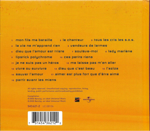 Daniel Balavoine : Balavoine (CD, Comp, RM)