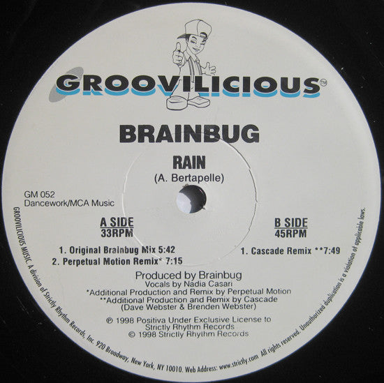 Brainbug : Rain (12")