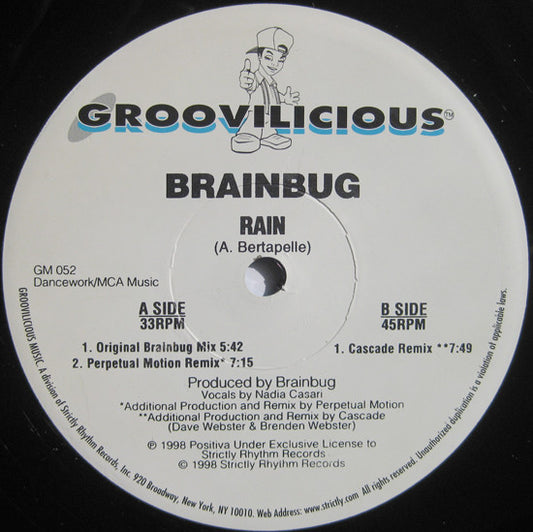 Brainbug : Rain (12")