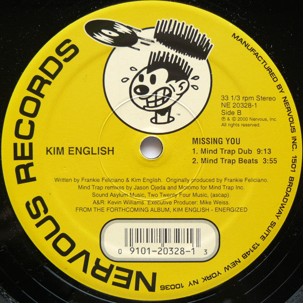 Kim English : Missing You (Mind Trap Remixes) (12")
