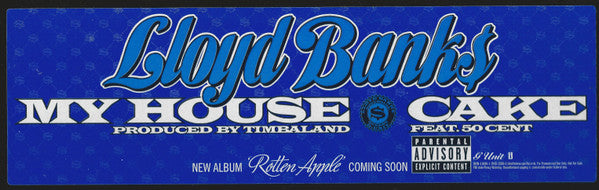 Lloyd Banks : My House / Cake (12", Promo)