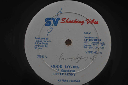 Little Lenny, Little Kirk : Good Loving / Truly (12")