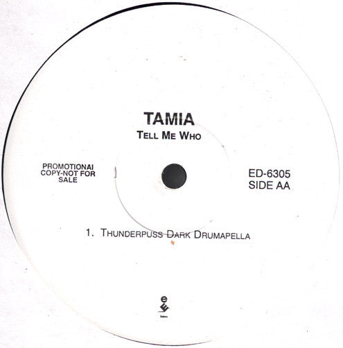 Tamia : Tell Me Who (2x12", Promo)