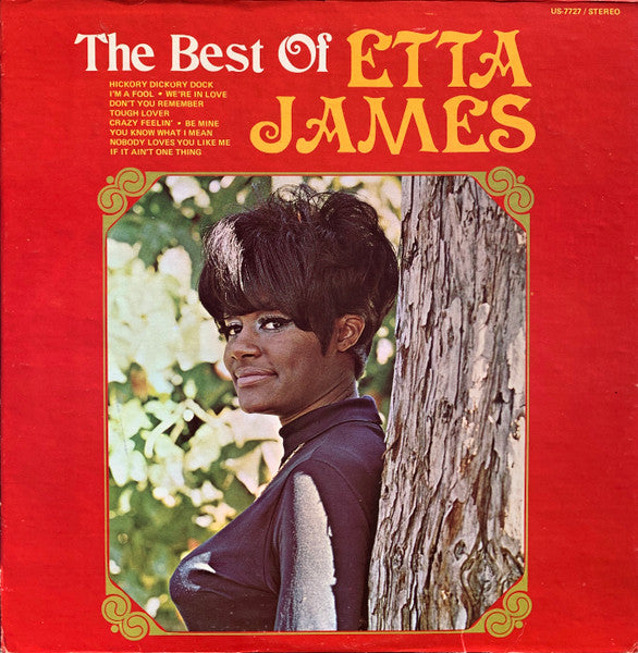 Etta James : The Best Of Etta James (LP, Comp, RE)
