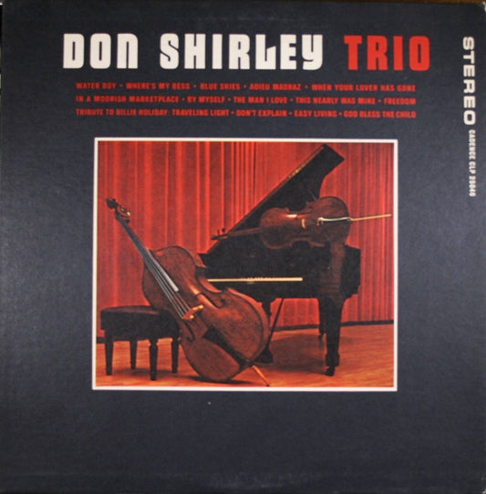 Don Shirley Trio : Don Shirley Trio (LP, Album)