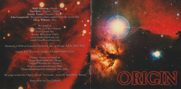Origin (7) : Origin (CD, Album)