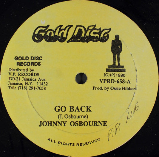Johnny Osbourne : Go Back (12")