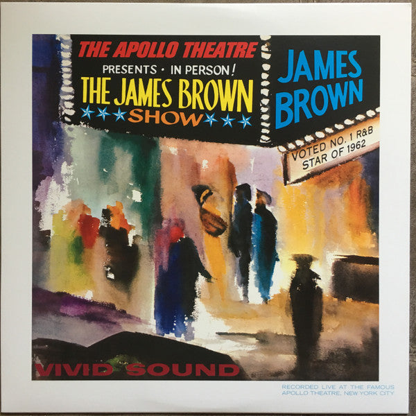 James Brown : 'Live' At The Apollo (LP, Album, Ltd, RE, RM, Pur)