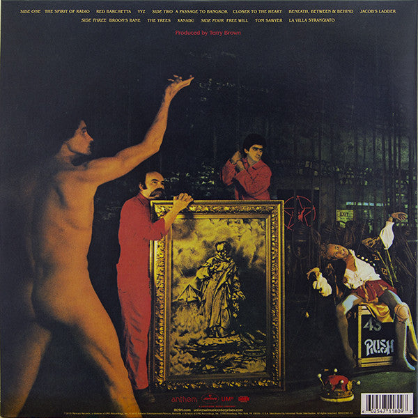 Rush : Exit... Stage Left (2xLP, Album, RE, RM, 200)