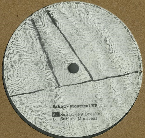 Sahau : Montreal EP (12", EP, 180)