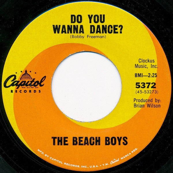 The Beach Boys : Do You Wanna Dance? (7", Single)