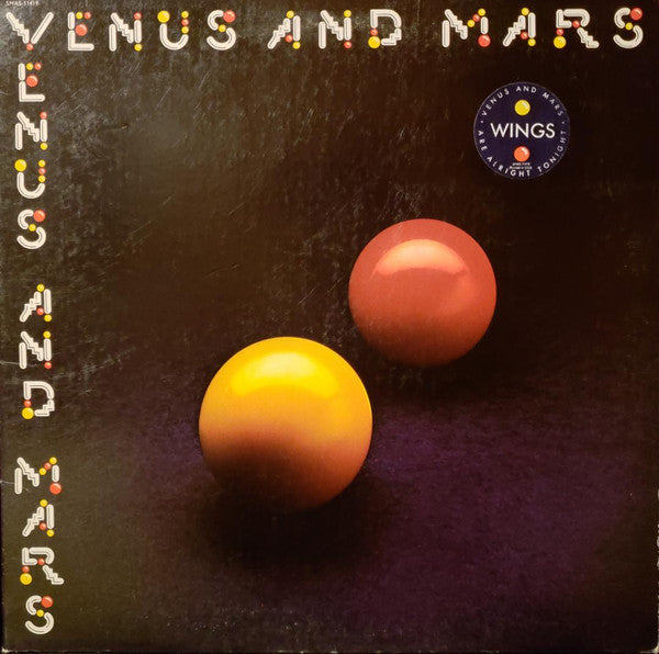 Wings (2) : Venus And Mars (LP, Album, Gat)