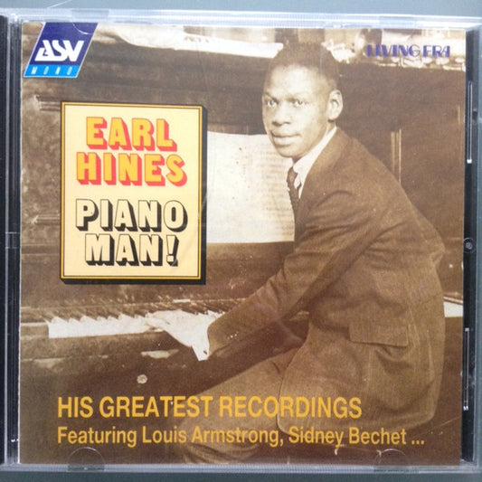 Earl Hines : Piano Man! (CD, Comp, Mono)
