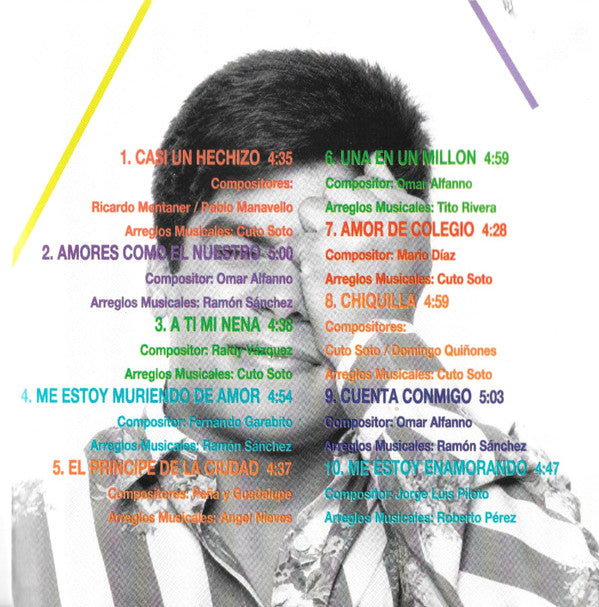 Jerry Rivera : Cuenta Conmigo (CD, Album)