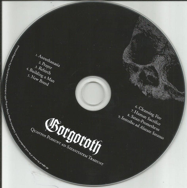 Gorgoroth : Quantos Possunt Ad Satanitatem Trahunt (CD, Album, Ltd, RE, Dig)