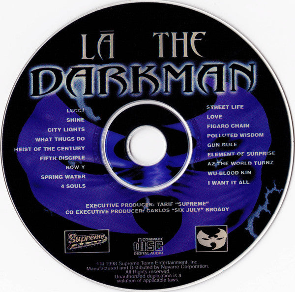 La The Darkman : Heist Of The Century (CD, Album)