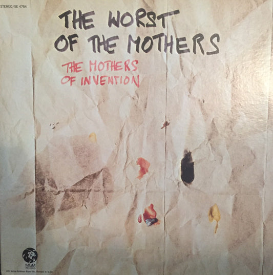 The Mothers Of Invention* : The Worst Of The Mothers (LP, Comp, MGM)