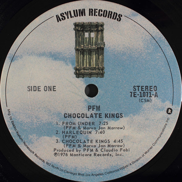 PFM* : Chocolate Kings (LP, Album)