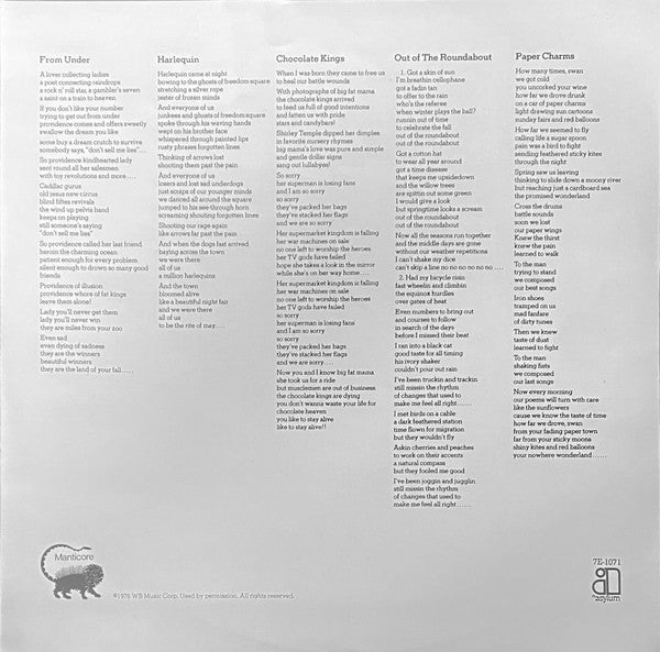 PFM* : Chocolate Kings (LP, Album)