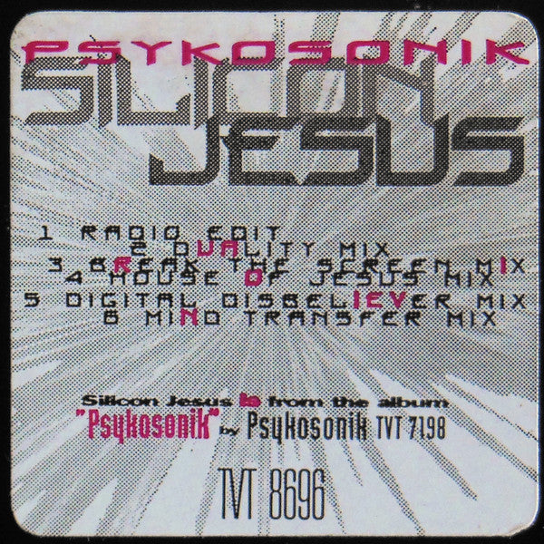Psykosonik : Silicon Jesus (12")